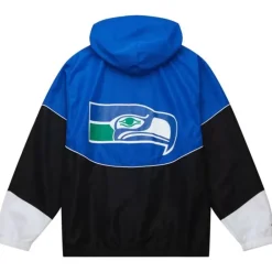 Apparel Mitchell & Ness Jackets & Outerwear-Home Team Lightweight Windbreaker Seattle Seahawks
