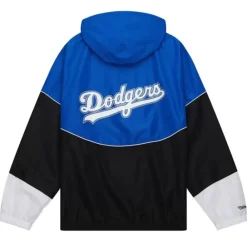Apparel Mitchell & Ness Jackets & Outerwear-Home Team Lightweight Windbreaker Los Angeles Dodgers