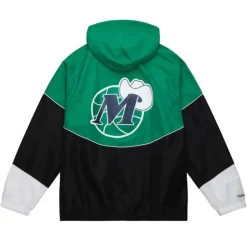 Apparel Mitchell & Ness Jackets & Outerwear-Home Team Lightweight Windbreaker Dallas Mavericks