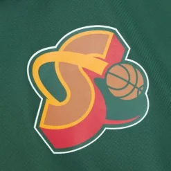 Apparel Mitchell & Ness Jackets & Outerwear-Home Team Lightweight Windbreaker Seattle Supersonics