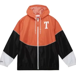 Apparel Mitchell & Ness Jackets & Outerwear-Home Team Lightweight Windbreaker University Of Texas At Austin