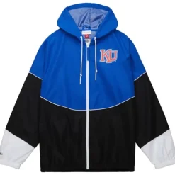 Apparel Mitchell & Ness Jackets & Outerwear-Home Team Lightweight Windbreaker University Of Kansas