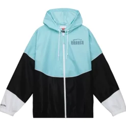 Apparel Mitchell & Ness Jackets & Outerwear-Home Team Lightweight Windbreaker Seattle Kraken