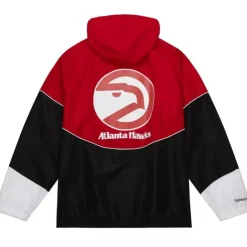 Apparel Mitchell & Ness Jackets & Outerwear-Home Team Lightweight Windbreaker Atlanta Hawks