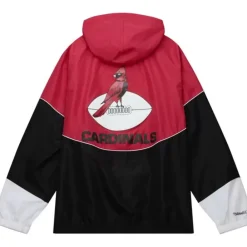 Apparel Mitchell & Ness Jackets & Outerwear-Home Team Lightweight Windbreaker Arizona Cardinals
