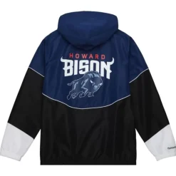 Apparel Mitchell & Ness Jackets & Outerwear-Home Team Lightweight Windbreaker Howard University