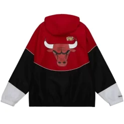 Apparel Mitchell & Ness Jackets & Outerwear-Home Team Lightweight Windbreaker Chicago Bulls