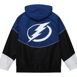 Apparel Mitchell & Ness Jackets & Outerwear-Home Team Lightweight Windbreaker Tampa Bay Lightning