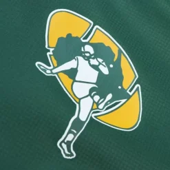 Apparel Mitchell & Ness Jackets & Outerwear-Home Team Lightweight Windbreaker Green Bay Packers