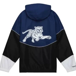 Apparel Mitchell & Ness Jackets & Outerwear-Home Team Lightweight Windbreaker Jackson State University