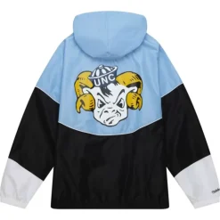 Apparel Mitchell & Ness Jackets & Outerwear-Home Team Lightweight Windbreaker University Of North Carolina
