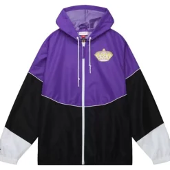 Apparel Mitchell & Ness Jackets & Outerwear-Home Team Lightweight Windbreaker Los Angeles Kings