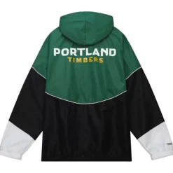Apparel Mitchell & Ness Jackets & Outerwear-Home Team Lw Windbreaker Portland Timbers