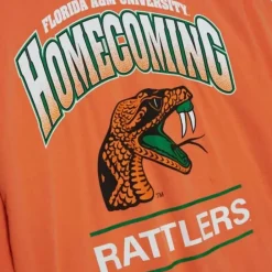 Apparel Mitchell & Ness T-Shirts & Tops-Homecoming Arch Ls Tee Florida A&M University
