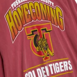 Apparel Mitchell & Ness T-Shirts & Tops-Homecoming Arch Ls Tee Tuskegee University