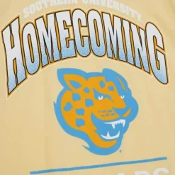 Apparel Mitchell & Ness T-Shirts & Tops-Homecoming Arch Southern University And A&M College