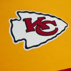 Apparel Mitchell & Ness Hoodies & Sweatshirts-Hooded Rugby Polo Kansas City Chiefs