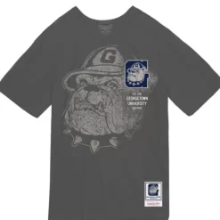 Apparel Mitchell & Ness T-Shirts & Tops-Hoyas Tail Tee Georgetown University