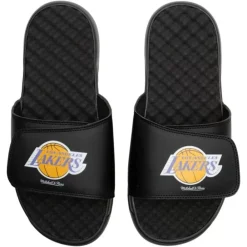 Shoes Mitchell & Ness -Hwc Logo Slides Los Angeles Lakers