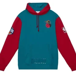 Apparel Mitchell & Ness Hoodies & Sweatshirts-Hwc Night Fleece Hoody Detroit Pistons