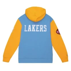 Apparel Mitchell & Ness Hoodies & Sweatshirts-Hwc Night Fleece Hoody Minneapolis Lakers