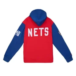 Apparel Mitchell & Ness Hoodies & Sweatshirts-Hwc Night Fleece Hoody New York Nets