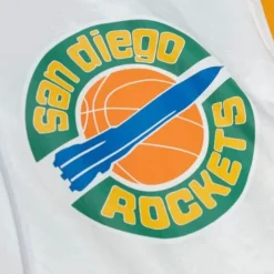 Apparel Mitchell & Ness Jackets & Outerwear-Hwc Night Surprise Win Windbreaker San Diego Rockets