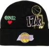 Headwear Mitchell & Ness -Hyperlocal Knit Beanie Hwc Los Angeles Lakers
