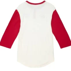 Apparel Mitchell & Ness T-Shirts & Tops-Icon Henley Chicago Bulls