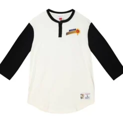 Apparel Mitchell & Ness T-Shirts & Tops-Icon Henley Phoenix Suns