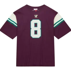 Apparel Mitchell & Ness T-Shirts & Tops-Icon Premium N&N S/S Tee Anaheim Ducks Teemu Selanne