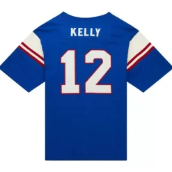 Apparel Mitchell & Ness T-Shirts & Tops-Icon Premium N&N S/S Tee Buffalo Bills Jim Kelly