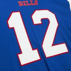 Apparel Mitchell & Ness T-Shirts & Tops-Icon Premium N&N S/S Tee Buffalo Bills Jim Kelly