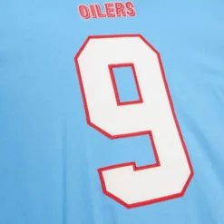 Apparel Mitchell & Ness T-Shirts & Tops-Icon Premium N&N Ss Tee Houston Oilers Steve Mcnair