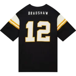 Apparel Mitchell & Ness T-Shirts & Tops-Icon Premium N&N S/S Tee Pittsburgh Steelers Terry Bradshaw