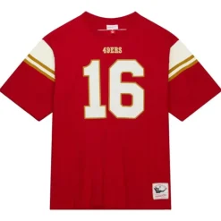 Apparel Mitchell & Ness T-Shirts & Tops-Icon Premium N&N S/S Tee San Francisco 49Ers Joe Montana