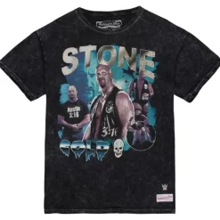 Apparel Mitchell & Ness T-Shirts & Tops-Icy Tee Stone Cold Steve Austin