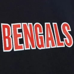 Apparel Mitchell & Ness Hoodies & Sweatshirts-Illustrated Hoodie Cincinnati Bengals