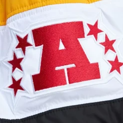 Apparel Mitchell & Ness Jackets & Outerwear-In The Clutch Puffer Jacket Vintage Logo Pittsburgh Steelers