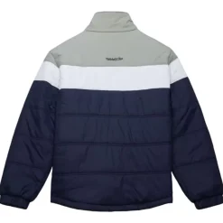Apparel Mitchell & Ness Jackets & Outerwear-In The Clutch Puffer Jacket Vintage Logo Dallas Cowboys
