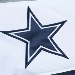 Apparel Mitchell & Ness Jackets & Outerwear-In The Clutch Puffer Jacket Vintage Logo Dallas Cowboys