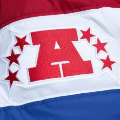 Apparel Mitchell & Ness Jackets & Outerwear-In The Clutch Puffer Jacket Vintage Logo Buffalo Bills