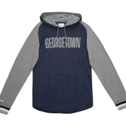 Apparel Mitchell & Ness Hoodies & Sweatshirts-In The Zone Lightweight Hoodie Georgetown University