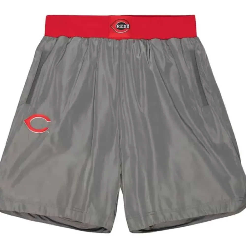 Apparel Mitchell & Ness Shorts-Insignia Shorts Cincinnati Reds