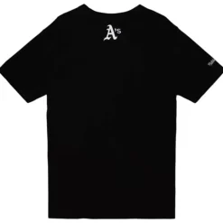 Apparel Mitchell & Ness T-Shirts & Tops-Insignia Ss Tee Oakland Athletics