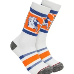 Apparel Mitchell & Ness Accessories-Interception Crew Socks Denver Broncos
