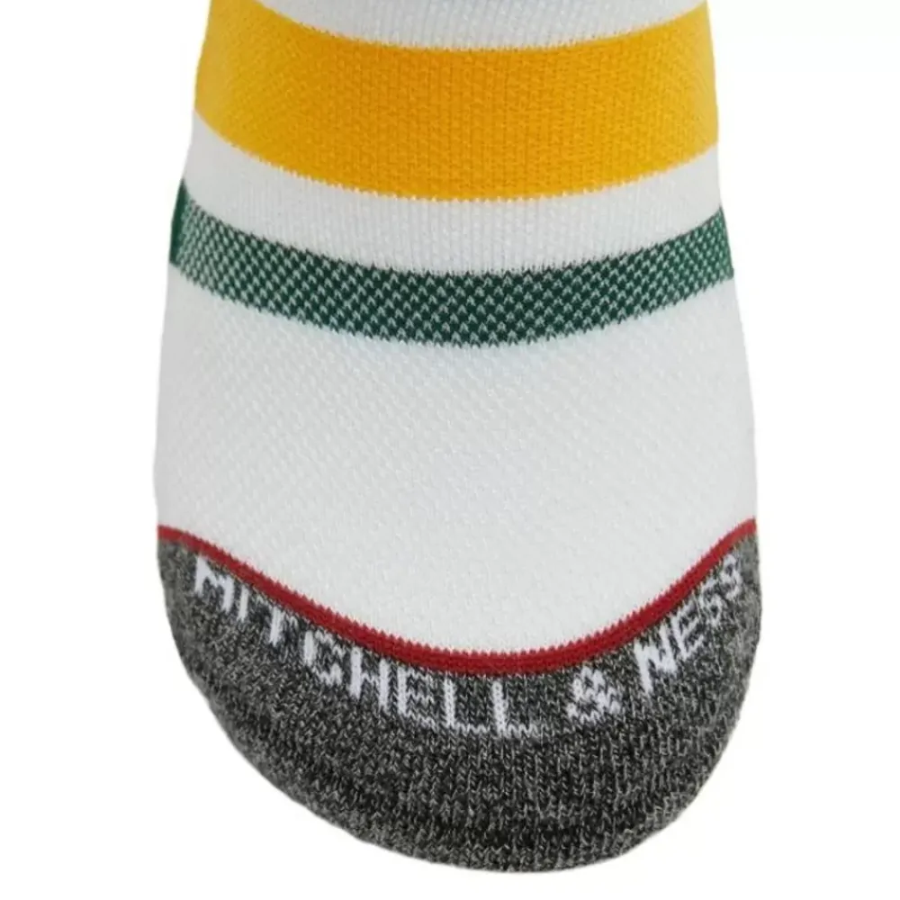 Apparel Mitchell & Ness Accessories-Interception Crew Socks Green Bay Packers