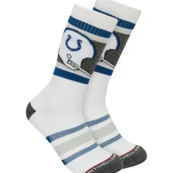 Apparel Mitchell & Ness Accessories-Interception Crew Socks Indianapolis Colts