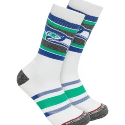 Apparel Mitchell & Ness Accessories-Interception Crew Socks Seattle Seahawks