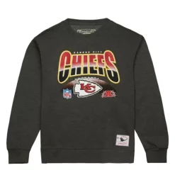 Apparel Mitchell & Ness Hoodies & Sweatshirts-Inzone Crew Kansas City Chiefs